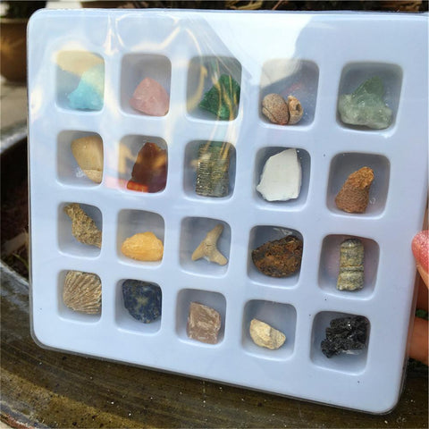 20PCS/Set Natural Polished Stone Set