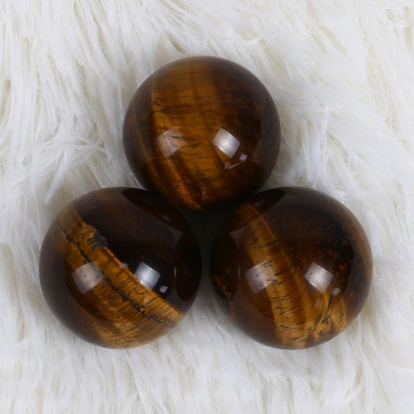 Tiger Eye Quartz Gemstone Healing Sphere