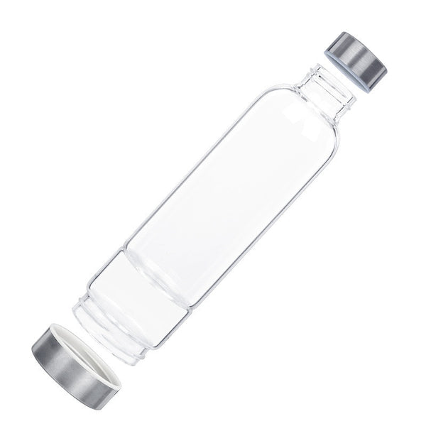 550ML Creative Natural Quartz Crystal Glass Water Bottle