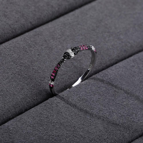 925 Sterling Silver Ice Ring