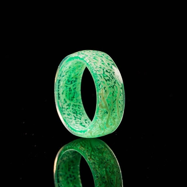 Luminous Glow Resin Ring