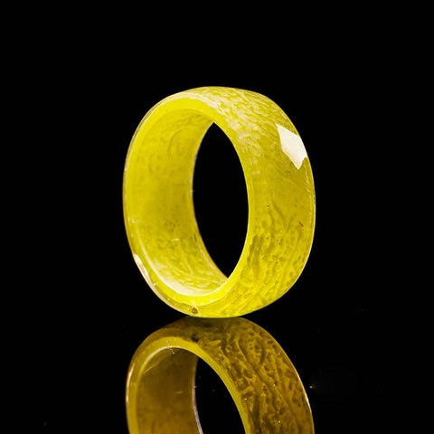 Luminous Glow Resin Ring