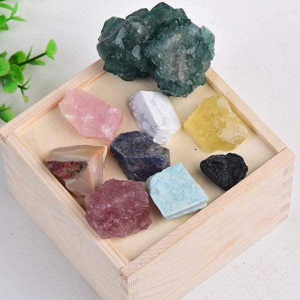 1PC Natural Crystals Quartz Stone Reiki Healing Home Decor