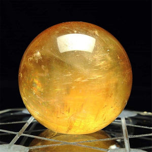 Citrine Stones Quartz Sphere